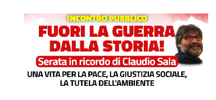 FUORI LA GUERRA DALLA STORIA!