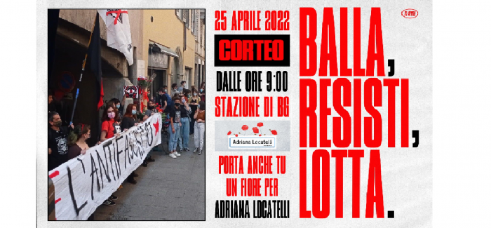 CORTEO 25 APRILE – ADRIANA LOCATELLI