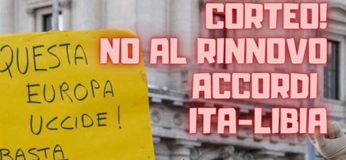 CONTRO IL MEMORANDUM ITALIA-LIBIA