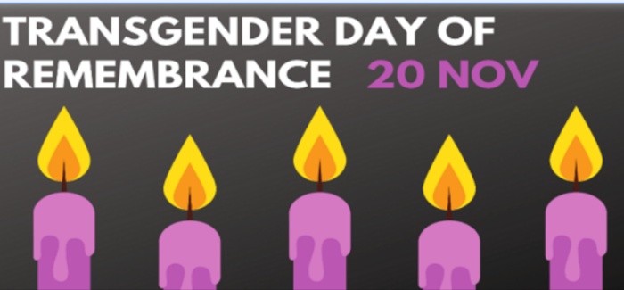 TRANSGENDER DAY OF REMEMBRANCE