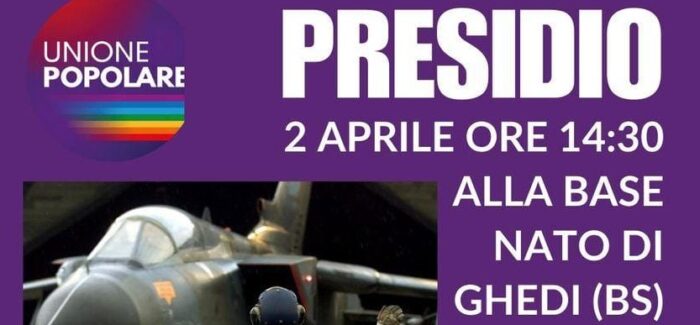 DOMENICA 2 APRILE PRESIDIO A GHEDI (BS)